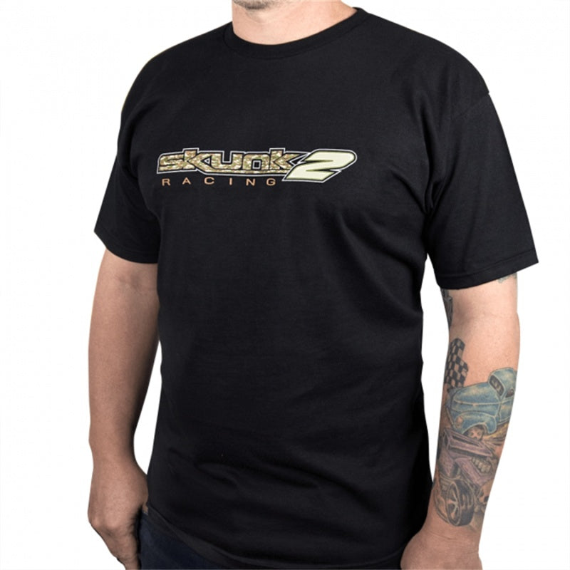 Skunk2 Camo T-Shirt Black - XL