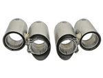 aFe MACH Force-Xp 304 SS OE Exhaust Tips Polished 12-16 Porsche 911 (C2S 991) H6 3.8L