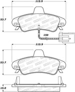 StopTech Street Brake Pads