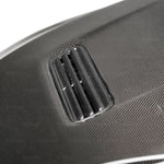 Seibon 08-12 Mitsubishi Evo X OEM style Carbon Fiber Hood