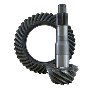 Yukon Gear High Performance Gear Set For 10 & Down Ford 10.5in in a 4.56 Ratio - 37 Spline Pinion