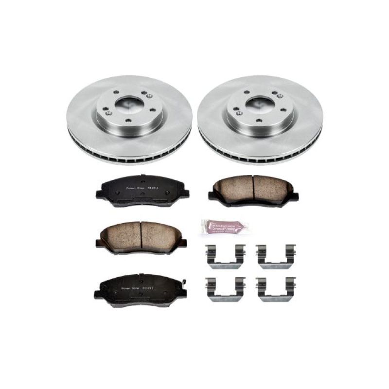 Power Stop 07-09 Hyundai Santa Fe Front Autospecialty Brake Kit