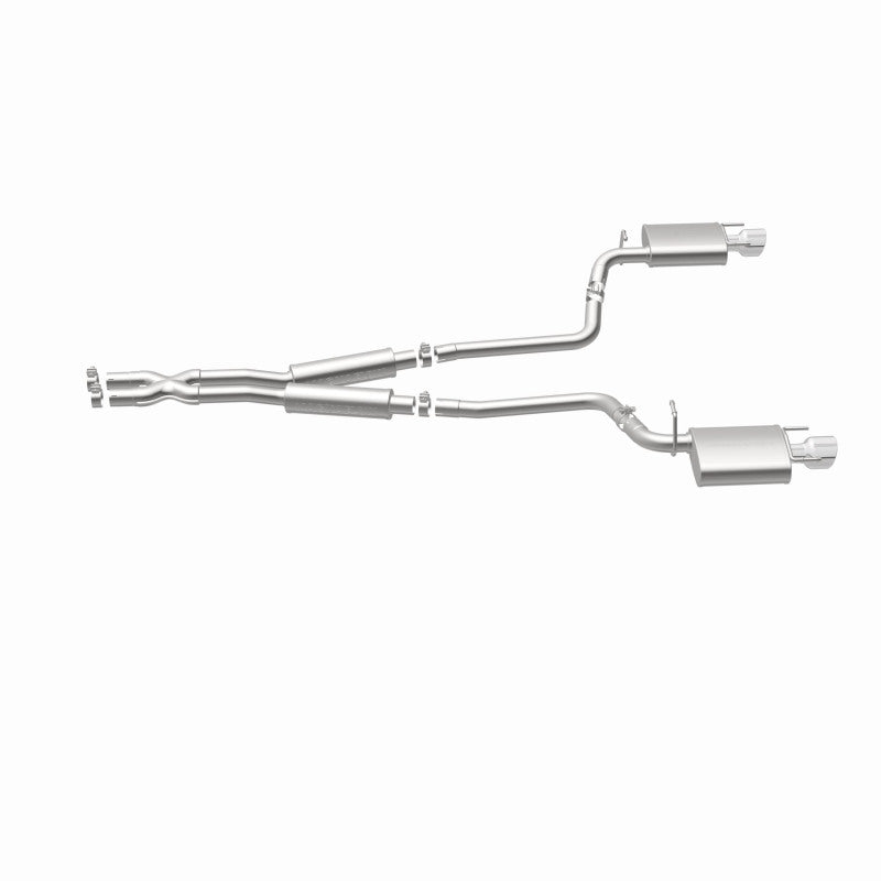 MagnaFlow 10-12 Cadillac CTS V6 3.0L (Exc AWD) Dual Split Rear Exit Stainless Cat Back Perf Exhaust