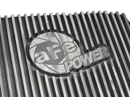 aFe Transmission Pan Cover (Raw); Dodge Diesel Trucks 07.5-12 L6-6.7L (td)