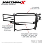 Westin 19-20 Ram 2500/3500 Sportsman X Grille Guard - Textured Black