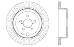 StopTech Drilled Sport Brake Rotor