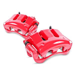 Power Stop 99-10 Volkswagen Beetle Front Red Calipers w/Brackets - Pair