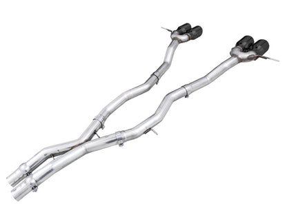 AWE Tuning Track Edition Cat-Back Exhaust for BMW G8X M3/M4 - Diamond Black Tips