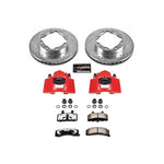 Power Stop 94-99 Chevrolet K1500 Suburban Front Z36 Truck & Tow Brake Kit w/Calipers