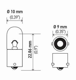 Hella Bulb 3893 12V 4W Ba9S T275 (2)