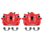 Power Stop 07-16 Mini Cooper Front Red Calipers w/Brackets - Pair