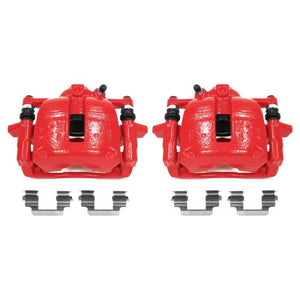 Power Stop 07-16 Mini Cooper Front Red Calipers w/Brackets - Pair