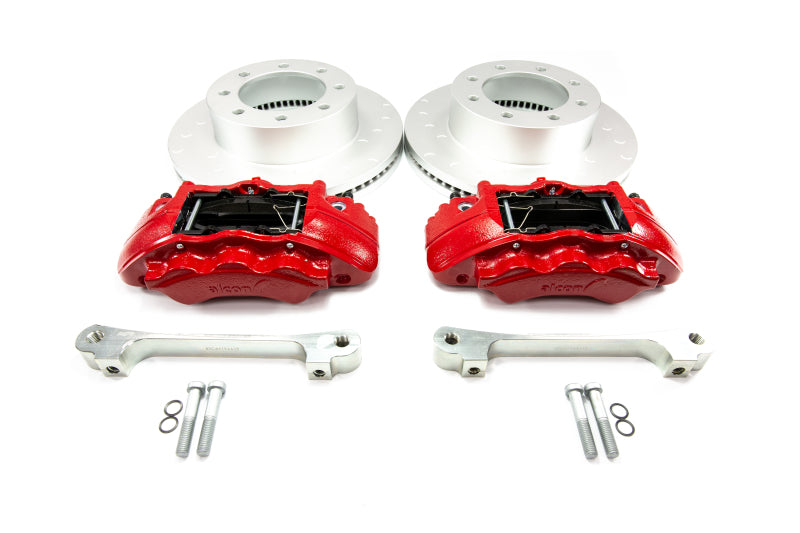 Alcon 2017+ Ford F250-F350 363x38mm Rotors 6 Piston Brake Kit - Front