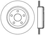 StopTech Slotted Sport Brake Rotor 11-15 Jeep Grand Cherokee (Exludes SRT8)