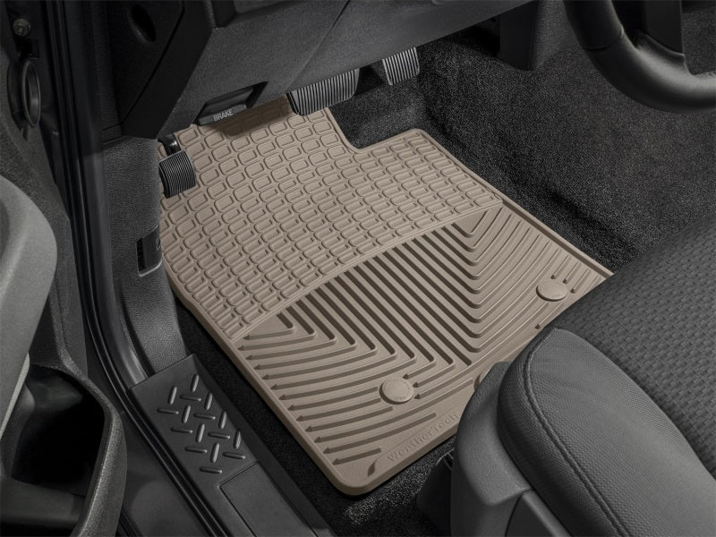 WeatherTech 13+ Honda Accord Front Rubber Mats - Tan