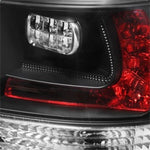 Spyder Volkswagen Touareg 03-07 LED Tail Lights Black ALT-YD-VTOU04-LED-BK