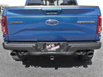 aFe MACH Force-Xp 3in to 3-1/2in 304 SS Cat-Back Exhaust w/Black Tip 17-18 Ford F-150 Raptor V6 3.5L