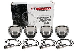 Wiseco 1400 HD Mitsu EVO 8 4G63 Turbo -21cc 86.25 Bore +.050 Oversize 8.7 CR Piston Shelf Stock Kit