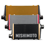 Mishimoto Universal Carbon Fiber Intercooler - Matte Tanks - 450mm Black Core - C-Flow - G V-Band