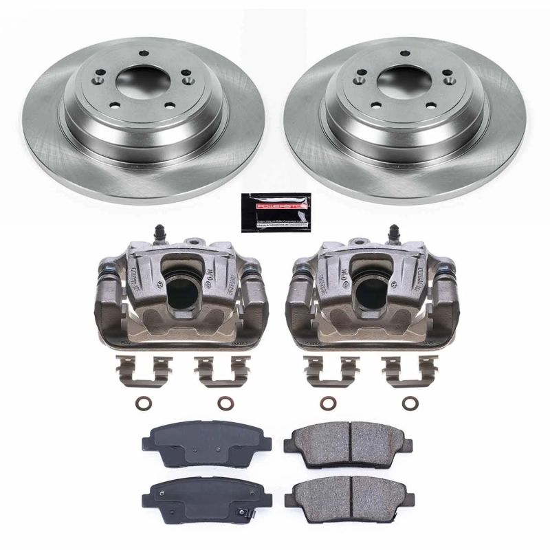 Power Stop 17-18 Genesis G80 Rear Autospecialty Brake Kit w/Calipers