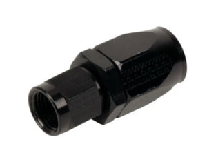 Aeromotive Hose End AN-06 to AN-08 Hose Black