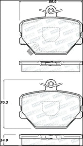 StopTech Street Brake Pads