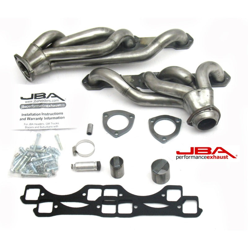 JBA 65-86 GM Truck 265-400 Carbureted w/A.I.R. 1-5/8in Primary Raw 409SS Cat4Ward Header