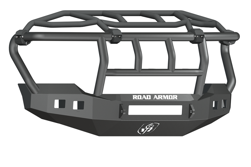 Road Armor 11-16 Ford F-250 Stealth Front Bumper w/Intimidator Guard - Tex Blk