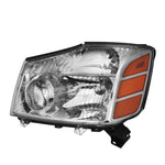 Xtune Nissan Titan 04-14 (04-07 OE Style ) / Armada 04-07 OEM Head Light Left HD-JH-NTI04-OEM-L