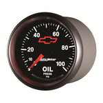 Autometer Sport-Comp II GM 52mm 0-100 PSI Mechanical Oil Pressure Gauge