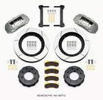 Wilwood TX6R Front Kit 16.00in Clear Ano 1999-2010 GM H2 Truck/SUV 2500