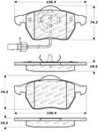 StopTech Street Select Brake Pads - Rear