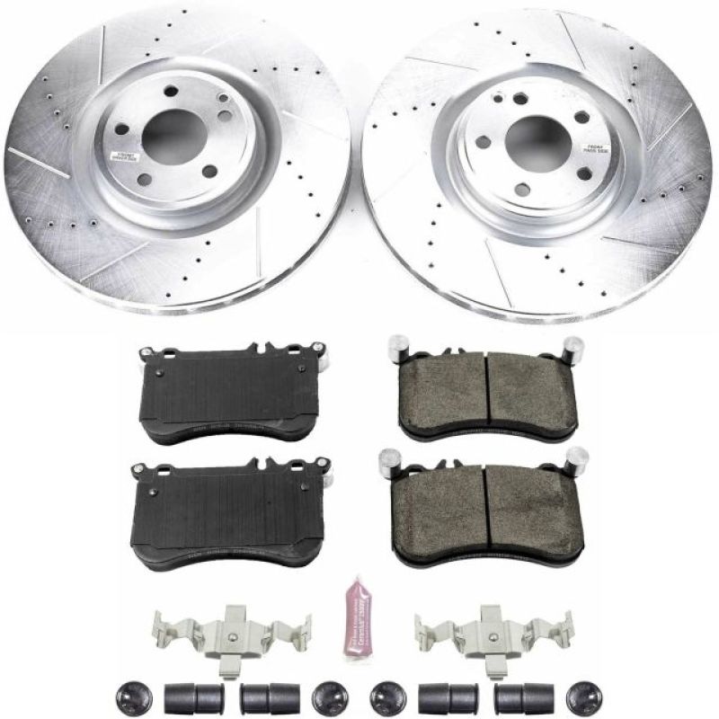 Power Stop 12-18 Mercedes-Benz CLS550 Front Z23 Evolution Brake Kit