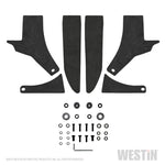 Westin 18-19 Jeep Wrangler Pillar LED Light Mount - Black