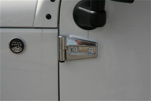 Putco 07-17 Jeep Wrangler - Hinge Covers (Also Fits Sahara Edition)