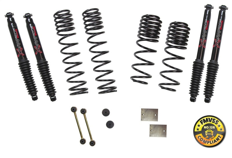 Skyjacker 2018 Jeep Wrangler JL 4 Door 4WD (Non-Rubicon) Long Travel 2 Stage 1in-1.5in Coil System