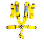 NRG 5PT 3in. Seat Belt Harness / Cam Lock - Yellow