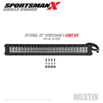 Westin 19-21 Ram 1500 Sportsman X Grille Guard - Textured Black (Excluding Classic & Rebel)