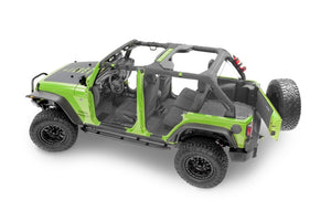 BedRug 18-23 Jeep JL 4 Door BedRug 3pc Front Floor Kit