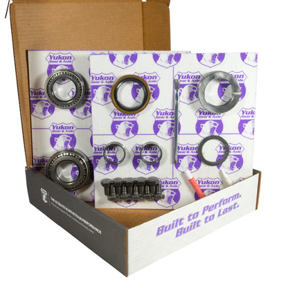 Yukon Gear 8.5in GM 4.56 Rear Ring & Pinion Install Kit Axle Bearings 1.625in Case Journal