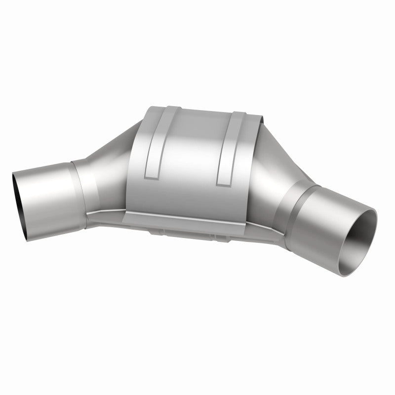MagnaFlow Universal Catalytic Converter 2.50inch Angled Inlet/Outlet