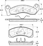 StopTech Street Brake Pads