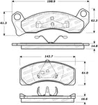 StopTech Street Brake Pads