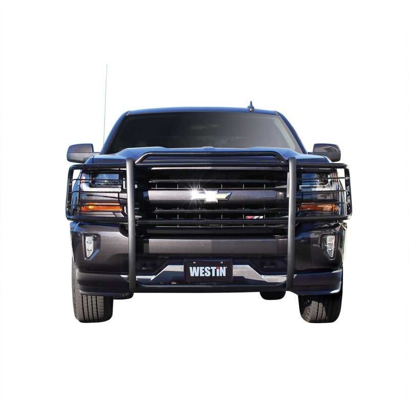 Westin 2007-2013 Chevrolet Silverado 1500LD Sportsman Grille Guard - Black