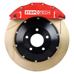 StopTech Porsche 911 05-10 Carrera Front BBK ST-60 Caliper Red / 2pc Zinc Slotted 380x32mm Rotor