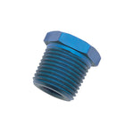 Russell Performance 3/8in Male to 1/8in Female Pipe Bushing Reducer (Blue)