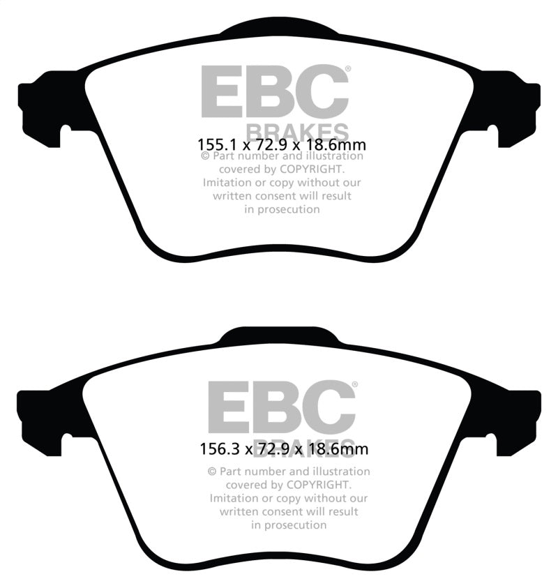 EBC Brakes Bluestuff Street and Track Day Brake Pads