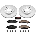 Power Stop 07-08 Cadillac Escalade Front Z17 Evolution Geomet Coated Brake Kit