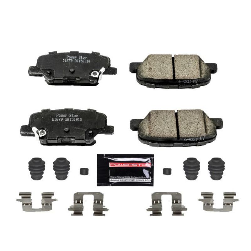 Power Stop 14-16 Mazda 3 Rear Z23 Evolution Sport Brake Pads w/Hardware