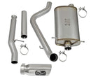 aFe MACHForce XP Exhausts Cat-Back Polished Tips 09-17 GM Silverado 1500 4.3/5.3L RegCab SB/LB